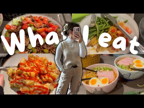 [ASMR] WHAT I EAT IN 2 MONTHS 🍕🍜🥨 |  | ASMR Marlife