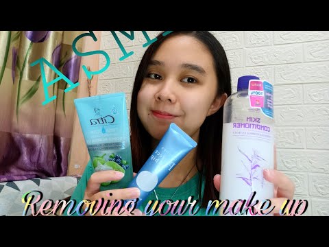 ASMR | Removing your make up and gives you mini skincare 🌸 ~ Layered Sound