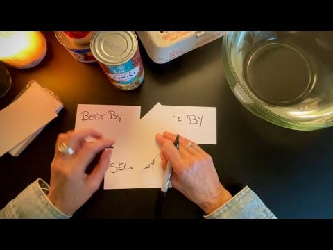 How Important are Best By Dates? Blowing an Egg ~ No Frills ASMR Regular Voice