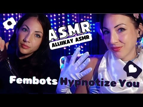 ASMR satin and Leather combo