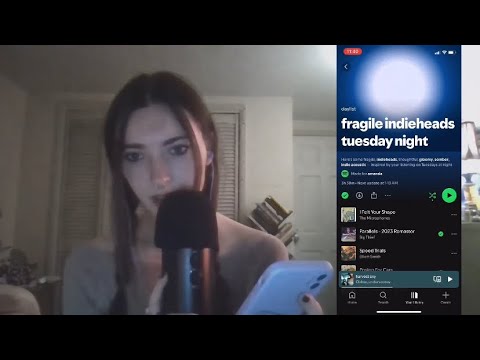 asmr—showing you my spotify playlists