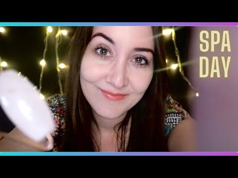 ASMR ATENÇÃO PESSOAL: SPA DAY PARA CUIDAR DOS SEUS CABELOS E PELE 🤗