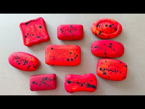 Dry Soap carving ASMR\ relaxing sounds\ No talking. Satisfying ASMR video\ Cutting soap