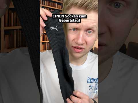 Einen Socken zum Geburtstag! #asmr