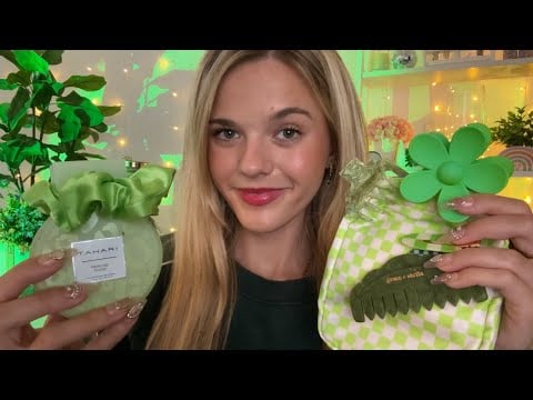 ASMR For Charity 💚 Green Trigger Assortment 🐸