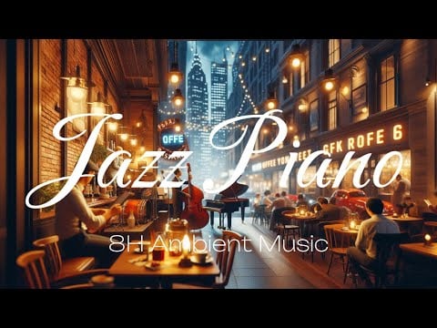 🎹 Relaxing Smooth Piano Jazz Music - Perfect Ambient Sounds for Restaurants, Cafes, and Bars