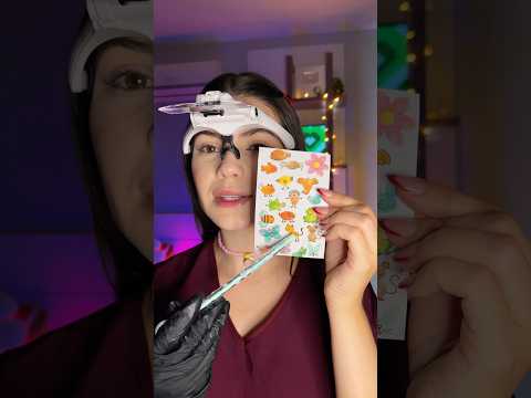 Asmr Vou testar sua visão 👀 exame de vista #asmr #oftamologia #asmrsounds