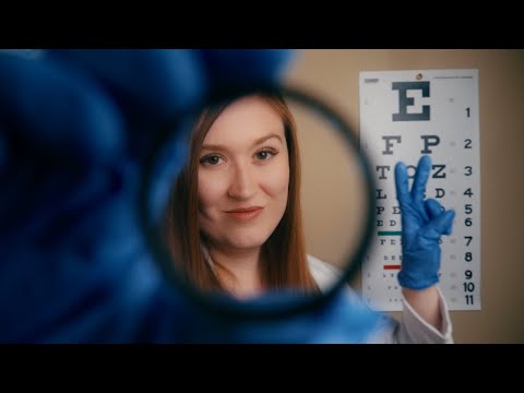 ASMR Eye Exam | Optometrist Roleplay (Soft Spoken)