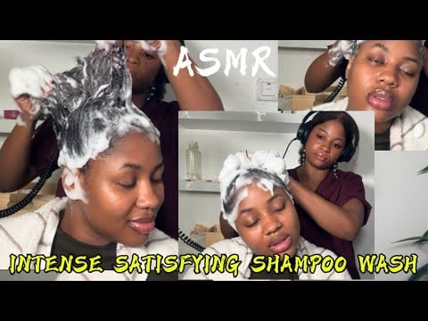 ASMR💫INTENSE SATISFYING SHAMPOO WASH 