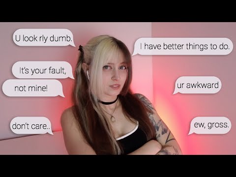 Being mean to you for 15 minutes ♥ ASMR