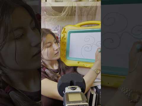 ASMR magnetic drawing! #asmr