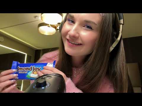 Аналог Bounty в Америке: Almond Joy | ASMR на русском