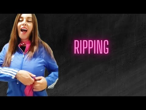 ASMR RIPPING ADIDAS RAIN JACKETS - Preview