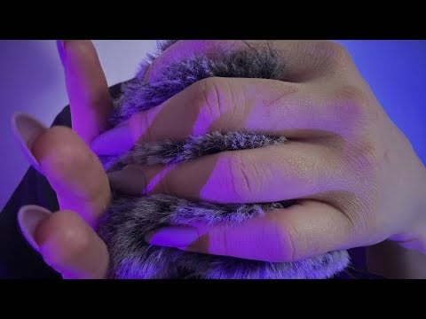 ASMR Fluffy Mic Scratching 💅🏻 |Deep Scalp Massage 💆🏻‍♀️ Brain Melting 🧠🤤 (No Talking)