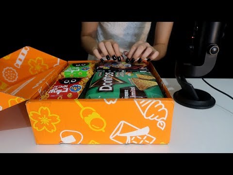 ASMR UNBOXING - COMIDAS DO JAPÃO (tokyotreat)