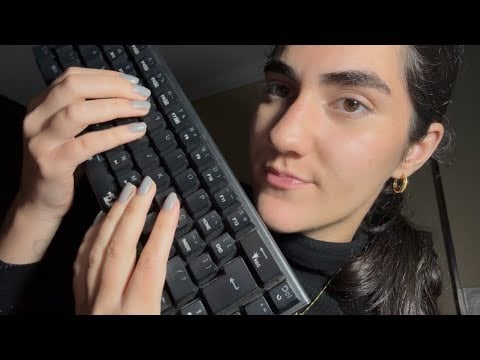 ASMR caseirinho com gatilhos de papelaria/escritório📒😴