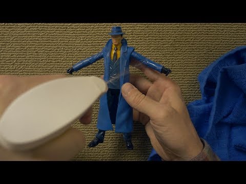 Cleaning & Testing Action Figures | Unintentional ASMR | No Speaking