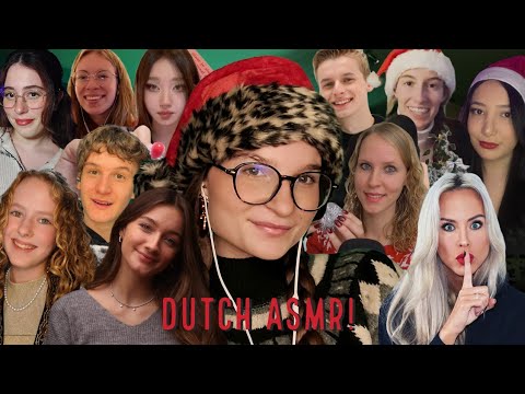 The First DUTCH, Christmas Themed ASMR Collab! 🎄🇧🇪🇳🇱