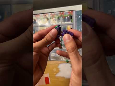 ASMR Day 19 Of The Lego Spiderman Advent Calendar🕷️ #asmr #holiday #adventcalendar #spiderman #lego
