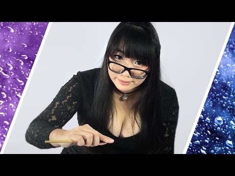 ASMR Microphone Brushing with Makeup Brushes