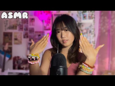 Fast & Aggressive Random ASMR: rambling, long nails, bracelets