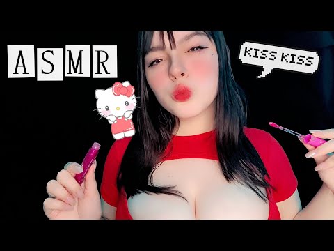 ASMR BEIJINHOS NO SEU ROSTO PRA DORMIR ❤️💋 (KISSES SONDS)