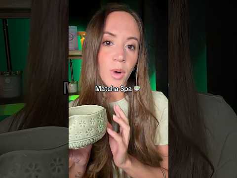 ASMR Matcha Spa 🍵