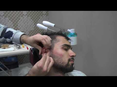 ASMR TURKISH BARBER FOOT MASSAGE= NECK - EAR CRACK =head,back,face,ear,arm,sleep massage=UYKU MASAJI