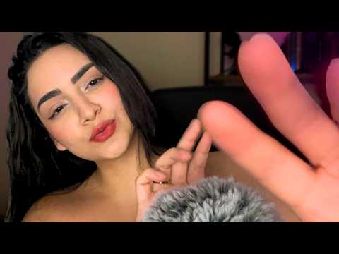 ASMR ATENÇÃO PESSOAL & RESPIRAÇÃO GUIADA 🫁✨ (Massagem Facial & Mouth Sounds)