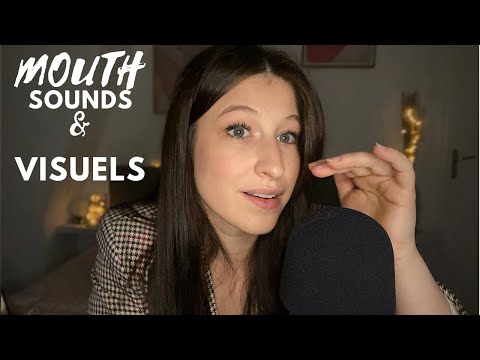 ASMR FR - 👄 MOUTH SOUNDS EXTREME  AVEC  VISUELS & HANDS MOVEMENTS 🫶🏼