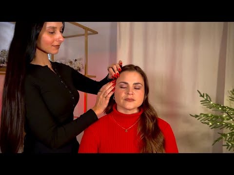 Real Person ASMR | Gentle Hair Sectioning, Face Tracing & Relaxing Touch w/ @ChelsASMR