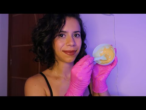 ASMR | Limpeza de pele relaxante