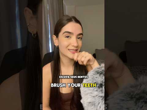 COMO SERIA SUA ROTINA EM INGLÊS #ingles  #asmr #educação