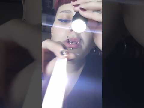 Enfermeira GÓTICA garante sua SAÚDE para 2026 #asmr #asmrsounds