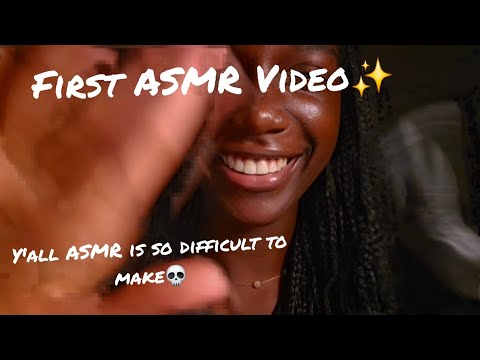 ASMR - First video🌸✨ (Don't watch this if u want to relax, it's not sarcasm💀