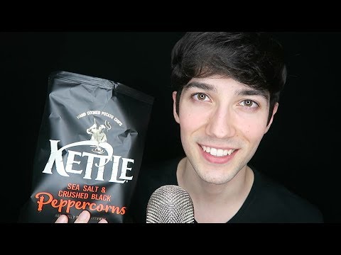 ASMR Eating Sounds Crunchy Crisps