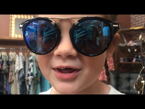 ASMR trying on sunglasses