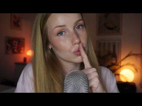 ASMR gently reading you to sleep (but in german)