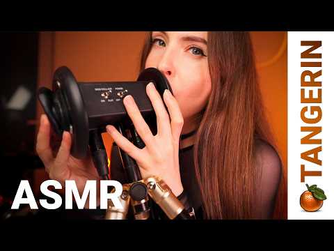ASMR Fluffy Mic, Purring, Ear Massage & Honey Spoon Sounds | Tangerin