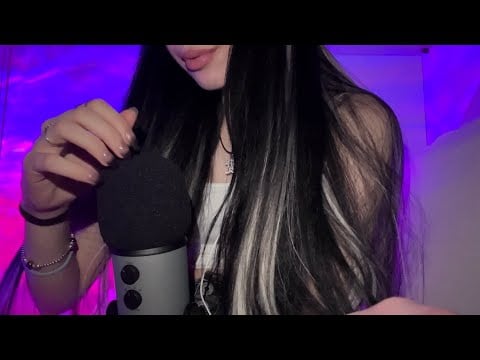 ASMR| Mic cover scratching🤍
