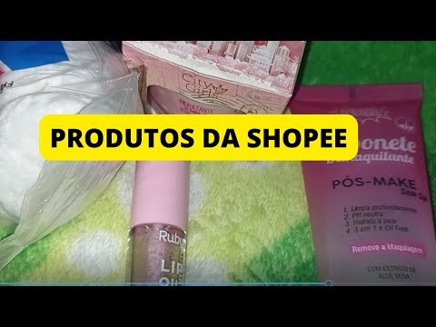 ASMR UNBOXING: PRODUTOS DA SHOPEE P/1