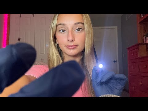 ASMR | Quick Cranial Nerve Exam 👩🏼‍⚕️⚡️