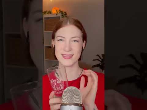 asmr glass tapping on special glass #shorts