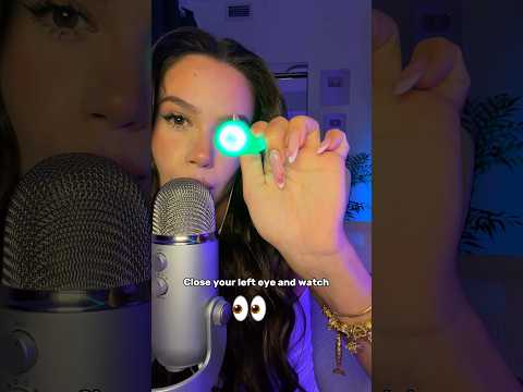 Close one eye and watch 👀 the best visual trigger ASMR 🫠 #asmr #asmrtriggers #asmrsounds
