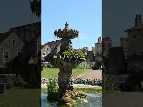 Fountain water Sound 😌😌 #asmr #tingles #relax #asmrcommunity