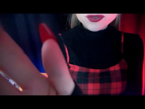 ASMR Whispered Face Touching