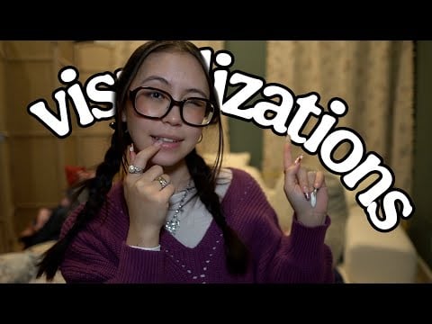 ASMR Visualizations: Hand Sounds & Mouth Sounds (Holiday Recipe Edition!)