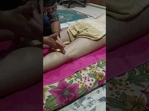 TURKISH ASMR THERAPY LEG MASSAGE #shortvideo #massage #triggersforsleep #relax #sleepsolution