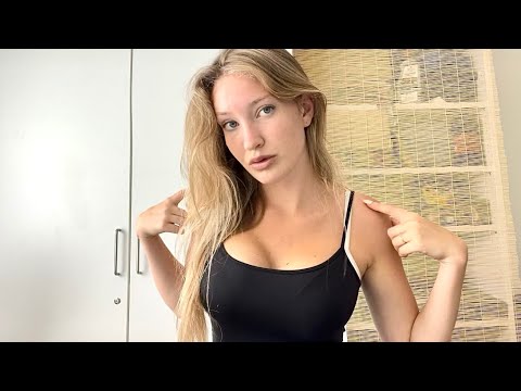 ASMR Body Tracing | skin + fabric scratching, face touching 😇