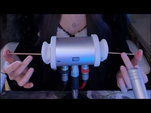 Sleep-Inducing ASMR: Goose Feather, Powder Puff & Big Pompom Deep Ear Treatment / 4HR (No Talking)